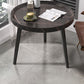 Table de l'extrémité moderne de 3 jambes en bois massif minimaliste