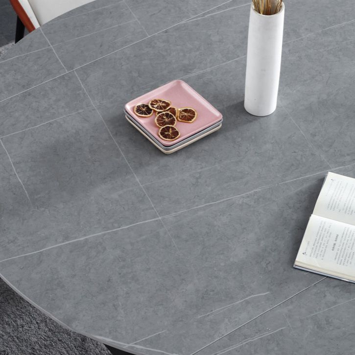 Modern 1/4/5/7 Pieces Dining Set Sintered Stone Dining Table Set for Home Clearhalo 'Dining Room Sets' 'Dining Tables & Seating' 'dining_room_set' 'furn' 'furn_dining_room_set' 'Furniture' 'furniture_dining_room_set' 'Kitchen & Dining Furniture' 1200x1200_60cfc5bc-95f2-47c7-bf29-fc78d042ad2d