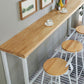 Modern Rectangle Bar Counter Table Wood Bar Counter Table for Restaurant Clearhalo 'Bar Furniture' 'Bar Tables' 'bar_tables' 'furn' 'furn_bar_tables' 'Furniture' 'Kitchen & Dining Furniture' 1200x1200_60cfdeb7-e0b1-445a-a3a2-e735528662ec