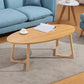 Sleigh-like Base Design Wood/walnut Rubber Wood Craft Coffee Table Clearhalo 'Coffee & Accent Tables' 'Coffee Tables' 'coffee_tables' 'furn' 'furn_coffee_tables' 'Furniture' 'furniture_coffee_tables' 'Living Room Furniture' 1200x1200_60d63e7a-ecf2-474d-8037-5fdca5be7a89
