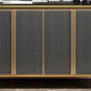 Stone in stile glam 35,4 "H Server buffet per sala da pranzo a buffet.