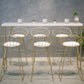 Glam Bar Height Table Solid Wood Top Bistro Bar Table for Living Room Clearhalo 'Bar Furniture' 'Bar Tables' 'bar_tables' 'furn' 'furn_bar_tables' 'Furniture' 'Kitchen & Dining Furniture' 1200x1200_60d94806-2004-412d-8ec9-9ed694ec5574