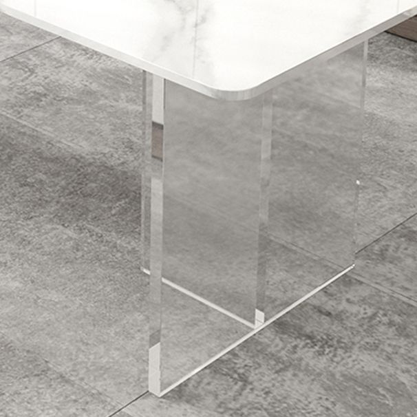 Modern 1/2/5/7 Pieces Dining Set Rectangle Stone Dining Table for Dining Room Clearhalo 'Dining Room Sets' 'Dining Tables & Seating' 'dining_room_set' 'furn' 'furn_dining_room_set' 'Furniture' 'furniture_dining_room_set' 'Kitchen & Dining Furniture' 1200x1200_60de2363-cd4c-421b-ab41-0ccbe41b340b