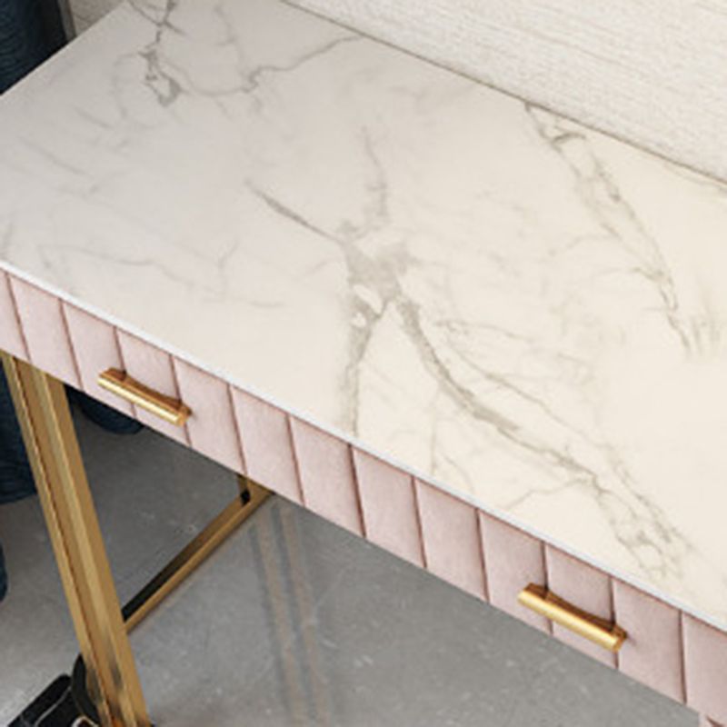 15.74 "brede ijdelheidsset met 5 opbergladen marmer make-up ijdelheid