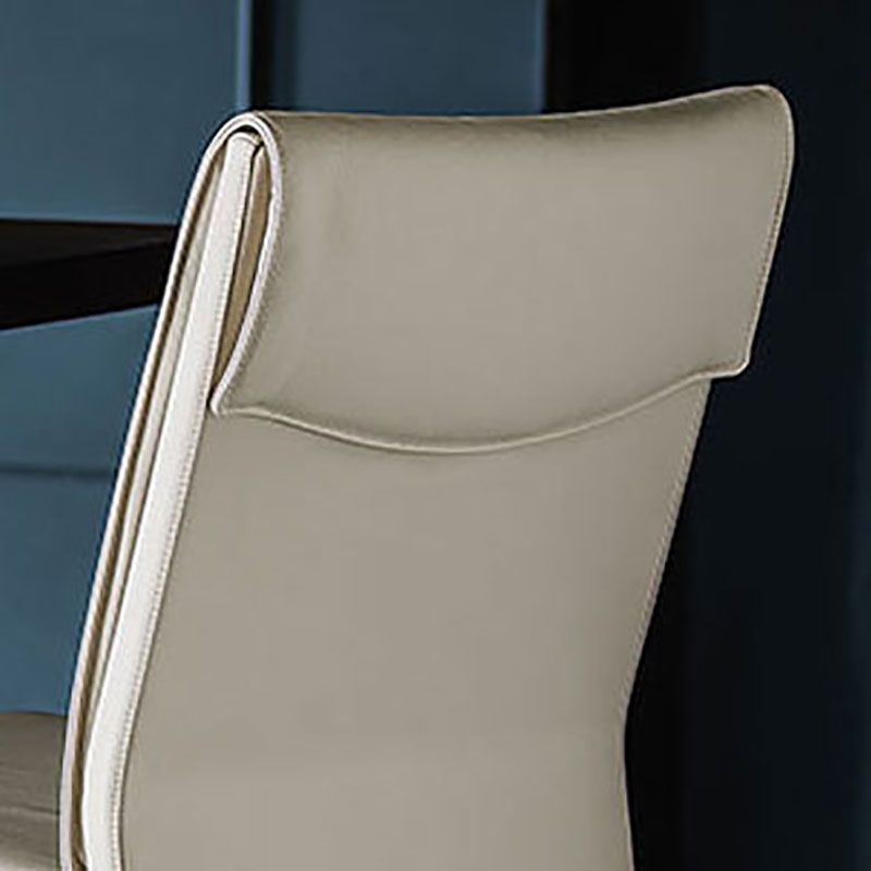 Modern Chairs Dining Armless Chair with Metal Legs for Kitchen Clearhalo 'Dining Chairs' 'Dining Tables & Seating' 'dining_chair' 'furn' 'furn_dining_chair' 'Furniture' 'Kitchen & Dining Furniture' 1200x1200_60e0aeb7-ab32-4e18-a1e2-2fea8f107eb6