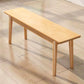 11.7-inch Width Modern Seating Bench Solid Wood Rectangle Solid Color Bench Clearhalo 'Benches' 'Chairs & Seating' 'furn' 'furn_benches' 'Furniture' 'Living Room Furniture' 1200x1200_60e20b7d-1b19-4170-b688-d0365ad9ca82
