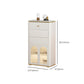 11,7 inch brede opbergkist Klassiek Glam-dressoir met 1/2/3 laden