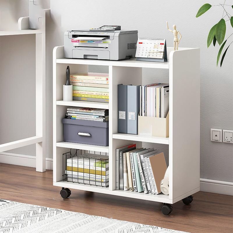 Contemporary Open Book Shelf Wooden Shelf Bookcase for Office Clearhalo 'Bookcases' 'furn' 'furn_bookcases' 'Furniture' 'Office Furniture' 1200x1200_60ee0c28-c8b5-4306-b581-298c1107ee39