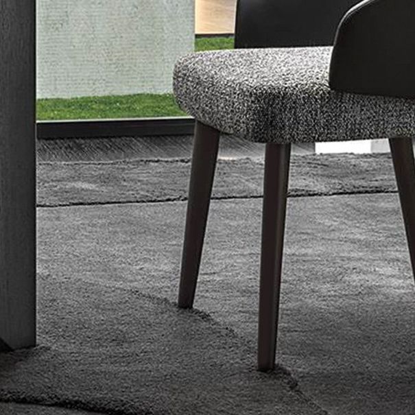 Sedia a braccio industriale in metallo sedia sala da pranzo solido sterzo per casa