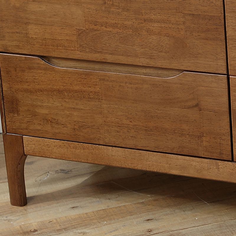 Contemporary Chest Rubberwood Accent Chest in Antique Finish Clearhalo 'Cabinets & Chests' 'cabinets_chests' 'furn' 'furn_cabinets_chests' 'Furniture' 'Living Room Furniture' 1200x1200_60f187c8-9134-47ae-8f46-050082be2ddd