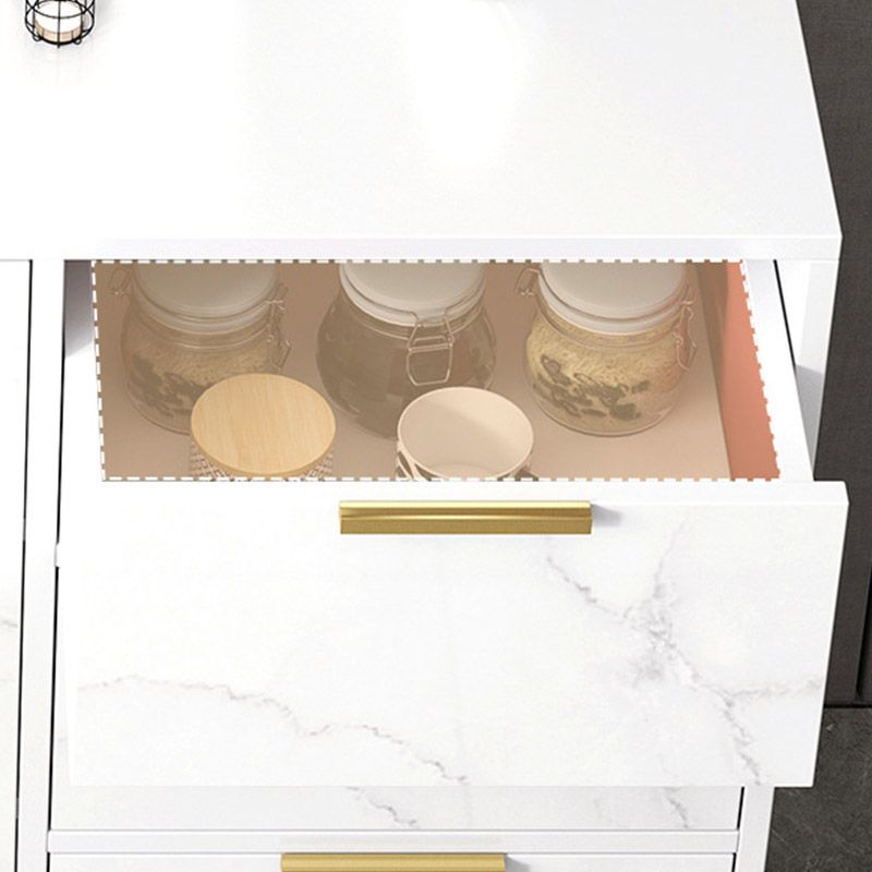 Tavolo da buffet in legno bacheca in stile moderno con cassetti e armadi