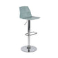 Industrial Adjustable Height Bar Stool Metal Bar Stool for Kitchen Clearhalo 'Bar Furniture' 'Bar Stools' 'bar_stools' 'furn' 'furn_bar_stools' 'Furniture' 'Kitchen & Dining Furniture' 1200x1200_60f601ba-6016-442f-b6d1-88807d74d2d5