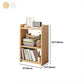 Modern Wooden Storage Bookshelf Home Office Bookcase with Shelf
