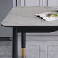 Modern Sintered Stone Standard Dining Table Rectangle Kitchen Dining Table with 4 Legs Base Clearhalo ' dining_table' 'Dining Tables & Seating' 'Dining Tables' 'Furniture' 'furniture_dining_table' 'Kitchen & Dining Furniture' 'kitchen&dining_furn' 'kitchen' 'kitchen_dining_table' 1200x1200_60feb187-9684-49b6-b9e8-3e3723c4f4b4