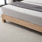 Platform Bed Frame in Solid Wood with 4 Legs Platform Bed for Bedroom