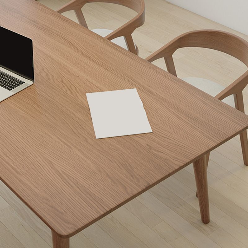 MODERNA DESCA DI SCRITTURA IN LEGNO STRASSIMENTE 29,53 pollici Distanta da ufficio con Parsons Base