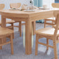Contemporary Extendable Solid Wood Dining Table Kitchen Standard Dining Table with 4 Legs Base Clearhalo ' dining_table' 'Dining Tables & Seating' 'Dining Tables' 'furn' 'furn_dining_table' 'Furniture' 'furniture_dining_table' 'Kitchen & Dining Furniture' 'kitchen&dining_furn' 'kitchen' 'kitchen_dining_table' 1200x1200_60ffa55c-2570-4cbc-9e5b-e38eea73deeb