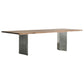 Metal Industrial Rectangular Dining Table Wood Top Table for Kitchen and Dining Room Clearhalo ' dining_table' 'Dining Tables & Seating' 'Dining Tables' 'furn' 'furn_dining_table' 'Furniture' 'furniture_dining_table' 'Kitchen & Dining Furniture' 'kitchen&dining_furn' 'kitchen' 'kitchen_dining_table' 1200x1200_61009065-cdef-4139-9938-bd016f1a2aa8