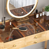 Cajos contemporáneos Costadores tocador de madera maciza