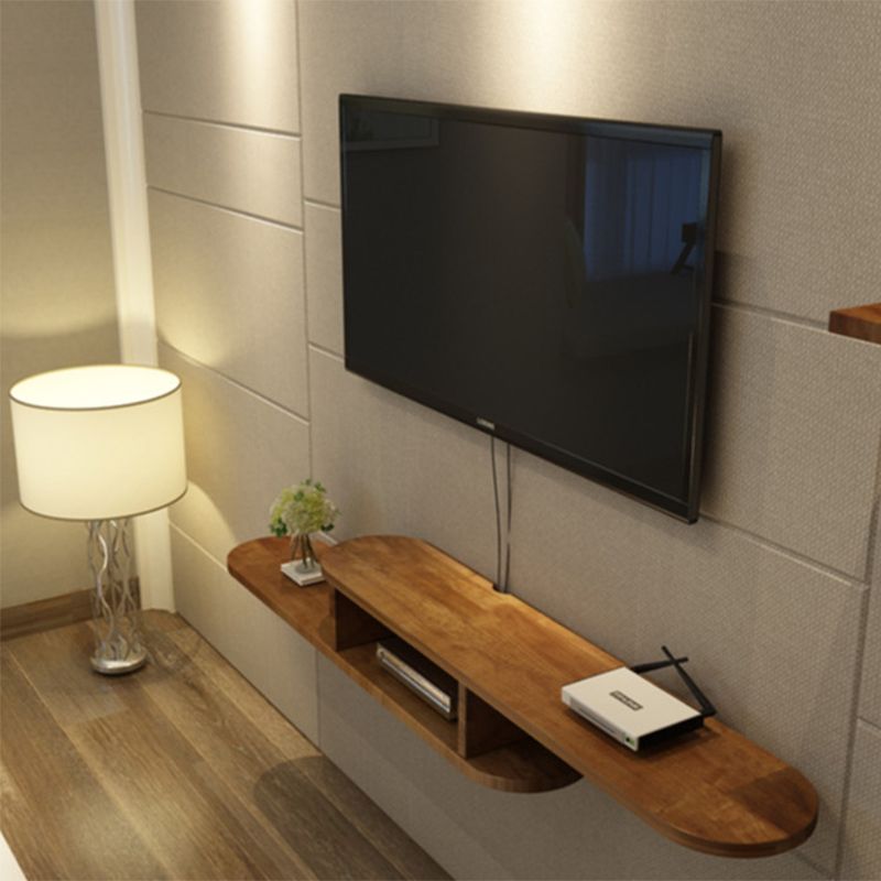 8" D Solid Wood TV Stand , Open Storage Floating TV Stand Console In 3 Colors Clearhalo 'furn' 'furn_tv_stands_entertainment_centers' 'Furniture' 'Living Room Furniture' 'TV Stands & Entertainment Centers' 'TV Stands & Media Storage Furniture' 'tv_stands_entertainment_centers' 1200x1200_6105395a-20a7-4781-ad53-dc1cb566d9be