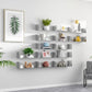 Modern Style Bookcase Metal Wall Mounted Bookshelf for Home Office Clearhalo 'Bookcases' 'furn' 'furn_bookcases' 'Furniture' 'Office Furniture' 1200x1200_610542d2-417a-4786-b17b-2965cc62b4e6
