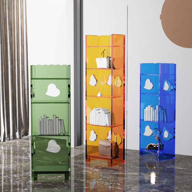 Rectangle Bibliothèque en acrylique standard