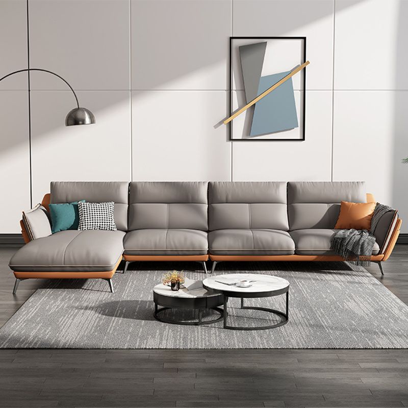 Divano in stile moderno imitazione imitazione in pelle bracciolo cuscino divano posteriore