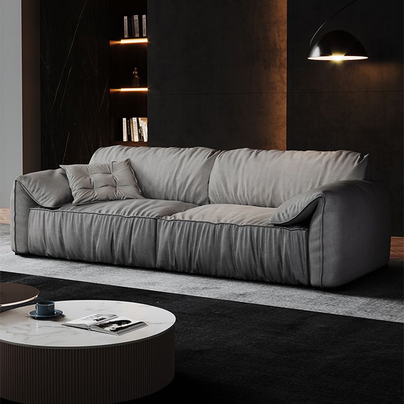 Living Room Pillow Top Arm Standard Sofa Light Gray Couch for Apartment Clearhalo 'furn' 'furn_sofas' 'Furniture' 'furniture_sofas' 'Living Room Furniture' 'Sofa' 'sofas' 1200x1200_61085984-cb11-4c17-b576-7a8d7f6c8f6f