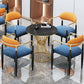 Set da pranzo Glam Stone 1/4/5 pezzi Mobili da pranzo in oro per la casa