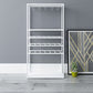Modern Metal Floor Wine Holds up to 18 Bottles Wine Racks for Kitchen Clearhalo 'furn' 'furn_wine_racks' 'Furniture' 'Kitchen & Dining Furniture' 'Wine Racks' 'wine_racks' 1200x1200_611160da-9863-438c-83fe-9c7bbe772458