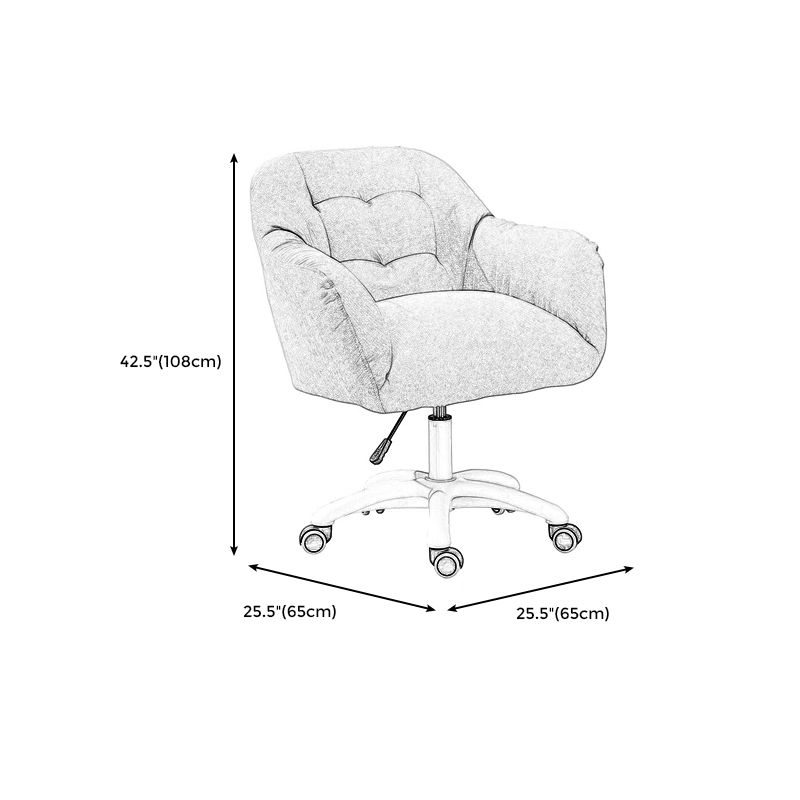 Roues de fauteuil accent en cuir PU Armes incluses chaise pour le salon