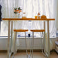 Modern Rectangular Pub Table Set 1/3 Pieces Wooden Counter Table with Backless Stools Clearhalo 'Bar Furniture' 'furn' 'furn_home_bar_bar_sets' 'Furniture' 'Home Bars & Bar Sets' 'home_bar_bar_sets' 'Kitchen & Dining Furniture' 1200x1200_61140c89-2ef7-4252-acf3-f505f1d30afc
