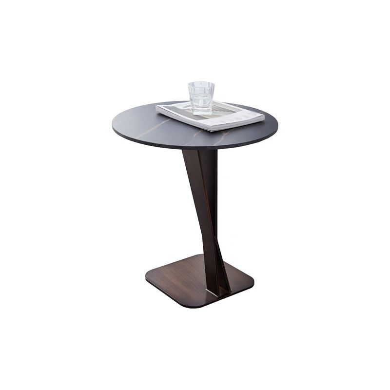 Piedistal Base Design Piatto di roccia Top Top White/Black/White Gold/Black Gold Latera