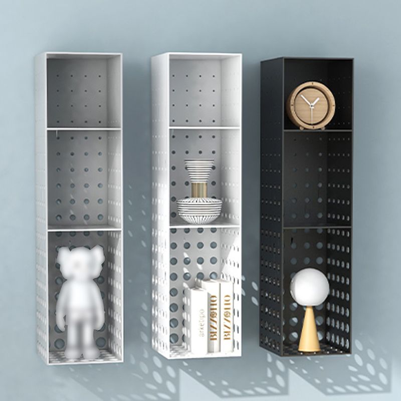 Iron Wall Mounted Bookshelf Industrial Closed Back Bookshelf Clearhalo 'Bookcases' 'furn' 'furn_bookcases' 'Furniture' 'furniture_bookcases' 'kitchen' 'kitchen_bookcases' 'Living Room Furniture' 'Office Furniture' 1200x1200_6116852a-faea-4710-a51d-81bb1f7dedb3