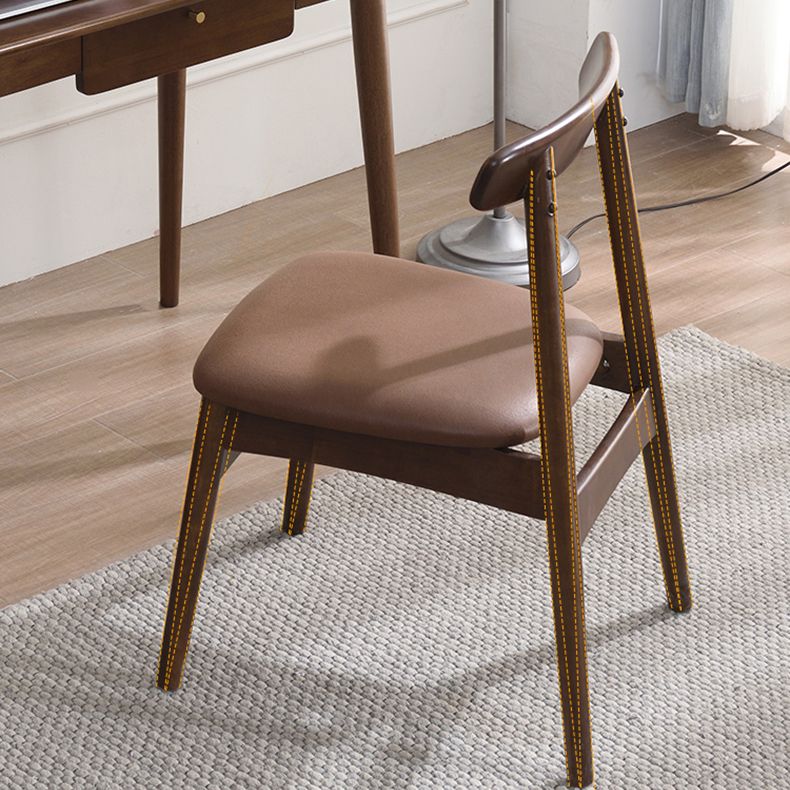 Industrial Wood Dining Kitchen Room Side Chair Open Back Chair Clearhalo ' kitchen&dining_furn' 'Dining Chairs' 'Dining Tables & Seating' 'dining_chair' 'furn' 'furn_dining_chair' 'Furniture' 'furniture_dining_chair' 'Kitchen & Dining Furniture' 'kitchen' 1200x1200_611e3290-9f22-4813-bfb1-19fcd748bd73