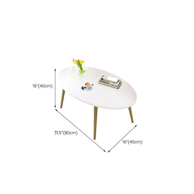 Modern Wood Side Table Bedroom No Distressing End Table with 4 Legs Clearhalo 'Coffee & Accent Tables' 'Coffee Tables' 'coffee_tables' 'furn' 'furn_coffee_tables' 'Furniture' 'Living Room Furniture' 1200x1200_611f00c0-01ee-4e37-aed2-4bfed3fbe957