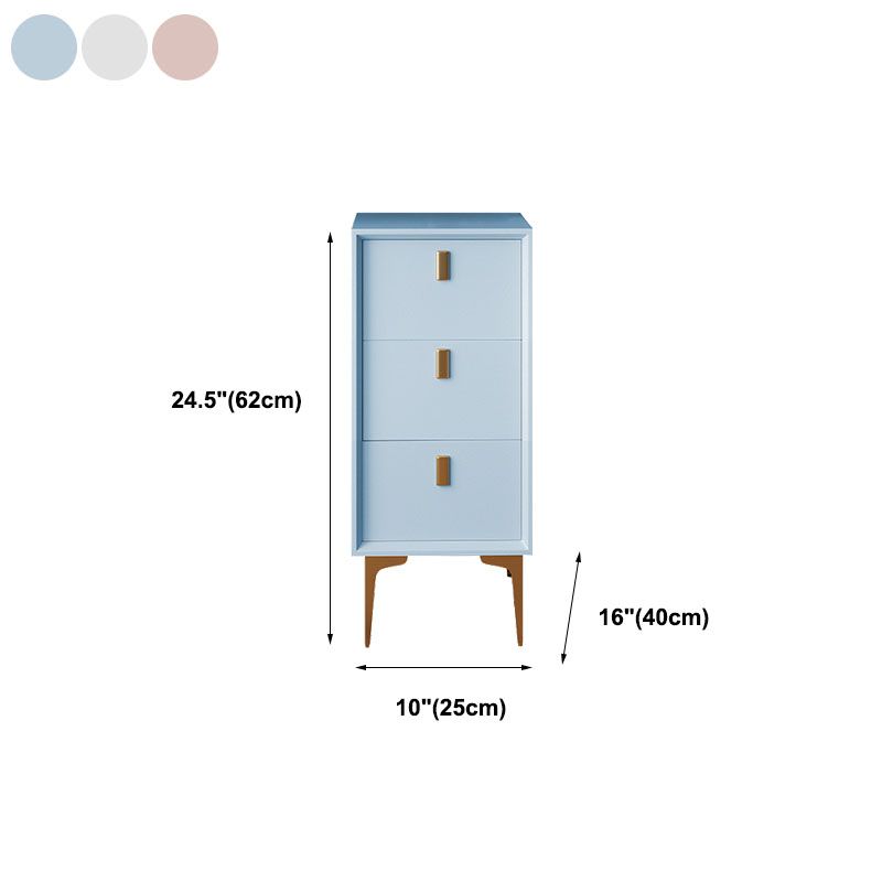 Classic Glam Wood Dresser Vertical Lingerie Chest Dresser with Drawer for Bedroom