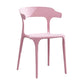Modern Plastic Open Back Dining Side Chair 30"H Dining Chair for Restaurant Bedroom Clearhalo ' kitchen&dining_furn' 'Dining Chairs' 'Dining Tables & Seating' 'dining_chair' 'furn' 'furn_dining_chair' 'Furniture' 'furniture_dining_chair' 'Kitchen & Dining Furniture' 'kitchen' 1200x1200_6121b296-8050-472a-9c31-db8bb73fef12
