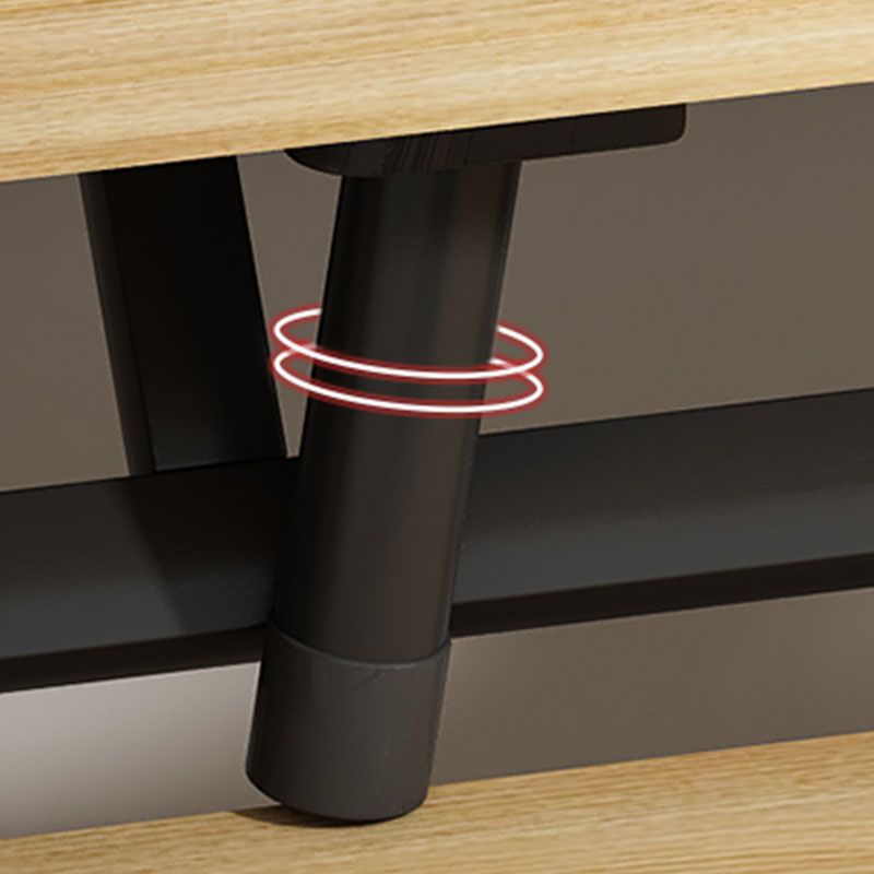 Contemporary Style Folding Home Office Desk Rectangular Trestle Writing Desk Clearhalo 'furn' 'furn_office_desk' 'Furniture' 'Office Desks' 'Office Furniture' 'office_desk' 1200x1200_61228c98-a7c6-4bb7-bbcf-1f4717bb7589