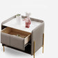 Solid Wood Storage Night Table 1 Drawer Modern Bed Nightstand