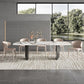Designer Style 1/3/4/5/6 Pieces Dining Set Sintered Stone Dining Table with Leather Chairs Clearhalo 'Dining Room Sets' 'Dining Tables & Seating' 'dining_room_set' 'furn' 'furn_dining_room_set' 'Furniture' 'furniture_dining_room_set' 'Kitchen & Dining Furniture' 1200x1200_6131aaf4-b2d8-48cc-b36b-061b06c1fe51