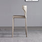 Faux Leather Bar and Counter Stool Nordic Style Patio Stool with Backrest Clearhalo 'Bar Furniture' 'Bar Stools' 'bar_stools' 'furn' 'furn_bar_stools' 'Furniture' 'Kitchen & Dining Furniture' 1200x1200_61329f6e-0fa8-4921-8d9f-6d84258f2fc6