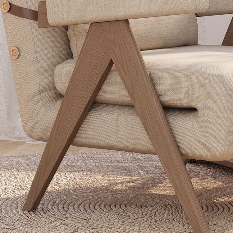 Almohada de sofá de madera sólida de país francés incluye cama de sofá incluida