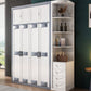 Rubberwood Wardrobe Closet Contemporary Hinged Wardrobe Cabinet