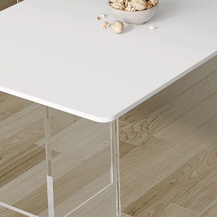 Modern Stone Rectangle Dining Table Double Pedestal Table for Dining Room Clearhalo 'Dining Tables & Seating' 'Dining Tables' 'dining_table' 'furn' 'furn_dining_table' 'Furniture' 'Kitchen & Dining Furniture' 1200x1200_61354acd-6c11-47ce-ad45-228e0b00f4a6