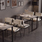 Industrial PU Leather Dining Chair Open Back Upholstered Dining Side Chair Clearhalo 'Dining Chairs' 'Dining Tables & Seating' 'dining_chair' 'furn' 'furn_dining_chair' 'Furniture' 'Kitchen & Dining Furniture' 1200x1200_6137cabe-bb68-4fc2-8318-a7622c86fc87