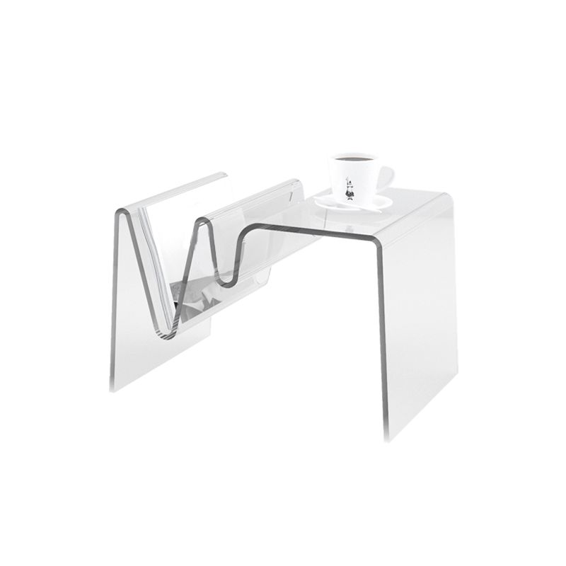 Glam Side Table Acrylic Pedestal Accent Side Table for Bedroom Clearhalo 'Coffee & Accent Tables' 'End & Side Tables' 'end_side_tables' 'furn' 'furn_end_side_tables' 'Furniture' 'Living Room Furniture' 1200x1200_6137f1f9-3fe2-4d6b-9c33-74da1b161c43