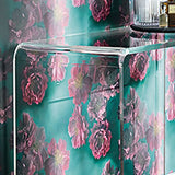 Rectangular Home Office Writing Desk Acrylic Modern Style Office Desk Clearhalo 'furn' 'furn_office_desk' 'Furniture' 'Office Desks' 'Office Furniture' 'office_desk' 1200x1200_613a04a6-ca45-4489-a921-2383171677af