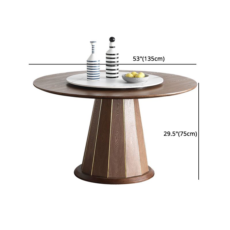 Modern 1/4/5/7 Pieces Dining Set Sintered Stone Dining Table Set with Wooden Legs for Home Clearhalo 'Dining Room Sets' 'Dining Tables & Seating' 'dining_room_set' 'furn' 'furn_dining_room_set' 'Furniture' 'furniture_dining_room_set' 'Kitchen & Dining Furniture' 'kitchen&dining_furn' 'kitchen' 1200x1200_613c6d73-3cf6-49bb-84f1-569267076719