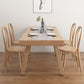 Contemporary Rectangle Shape Standard Dining Table Khaki Kitchen Dining Table with 4 Legs Base Clearhalo ' dining_table' 'Dining Tables & Seating' 'Dining Tables' 'furn' 'furn_dining_table' 'Furniture' 'furniture_dining_table' 'Kitchen & Dining Furniture' 'kitchen&dining_furn' 'kitchen' 'kitchen_dining_table' 1200x1200_613d2c90-87fe-4ffc-9849-848367e46f9a